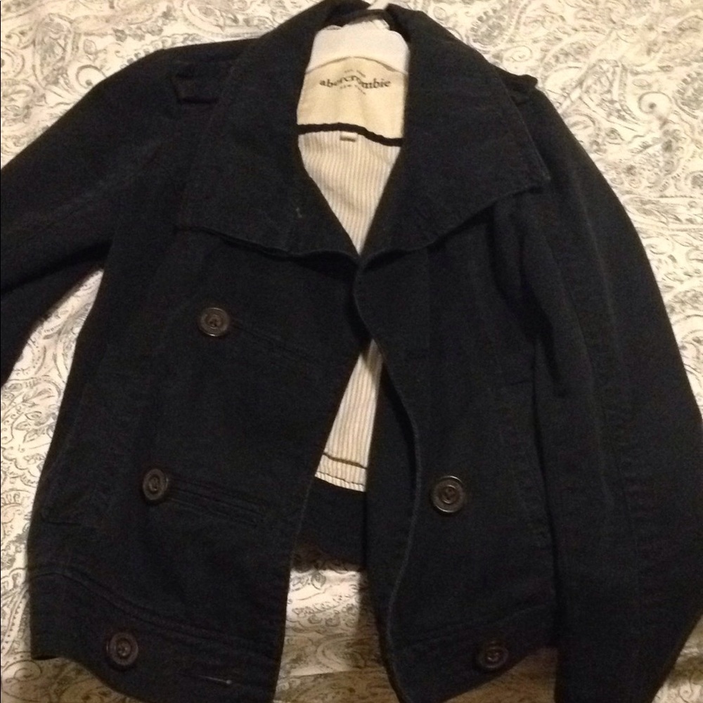 Black Button Up Jacket